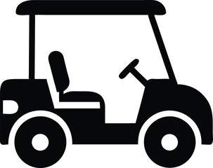 golf cart silhouette