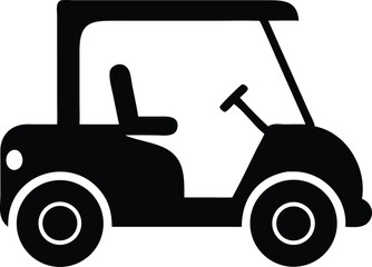 golf cart silhouette