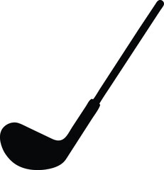 golf stick silhouette