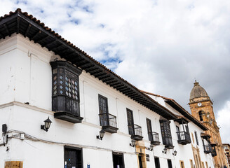 Tunja, Boyaca - Colombia. May 8, 2025. Municipality located 115 kilometers from Bogota