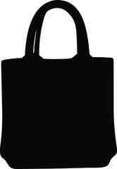 tote bag vector silhouette
