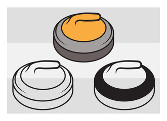 Curling Rocks SVG Silhouette Bundle, Curling Rocks Silhouette, Sports Svg, Curling Svg, Winter Sports Svg, Curling Png, Curling Svg Images, Cut Files