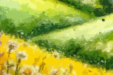 Various oil paintings, flowers, grapes, roses, peonies, cats, dogs, chrysanthemums, scenery, river water