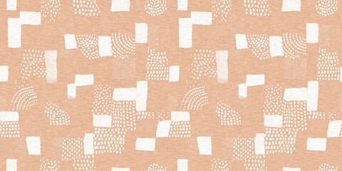 Gender neutral baby nursery decor trim. Sketch border in decorative kid fashion swatch. Calm minimal shape seamless pattern edge. 