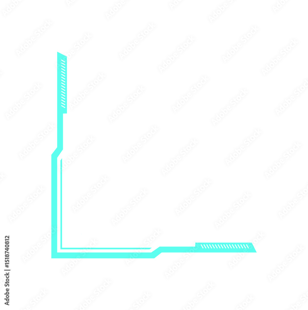 Canvas Prints y2k retro frame icon. abstract shape of a modern element. futuristic design, flat aesthetic, ideal f