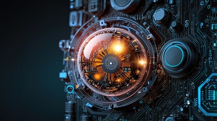 Innovative technology futuristic