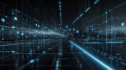 Innovative technology futuristic