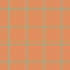 Fire background fabric seamless, composition tartan plaid check. Various textile vector texture pattern in orange and pastel colors.