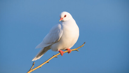 Obraz premium white pegun