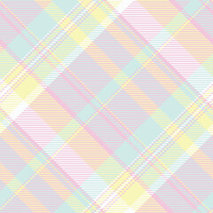 Pastel plaid pattern. A soft, colorful abstract design with a classic tartan feel. Use for backgrounds, textiles, or a spring themed creative project.