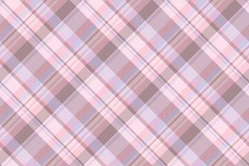 Formal seamless pattern vector, neutral check plaid tartan. 40s fabric textile background texture in light and pastel colors.