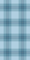 Old seamless tartan fabric, customizable textile plaid background. Ribbon texture pattern vector check in cyan and pastel colors.