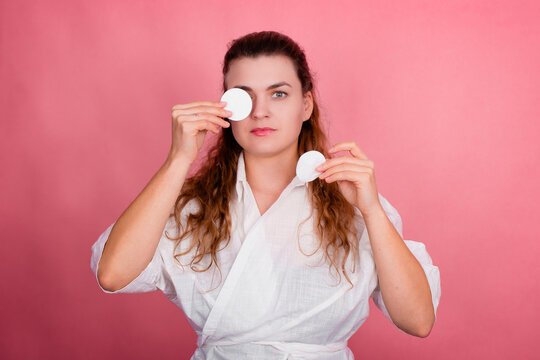 Beautiful woman with her skin care routine, spa day, skin treatment, natural beauty days, botox