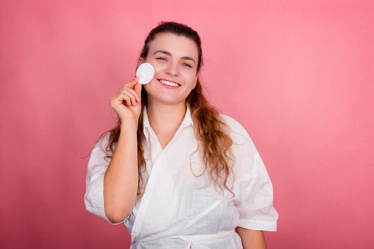 Beautiful woman with her skin care routine, spa day, skin treatment, natural beauty days, botox