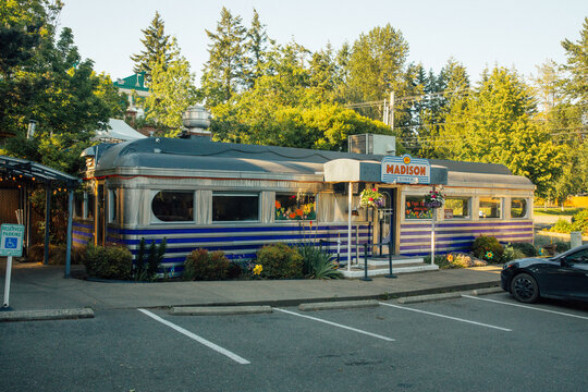 The Madison Diner on Bainbridge Island, Washington State