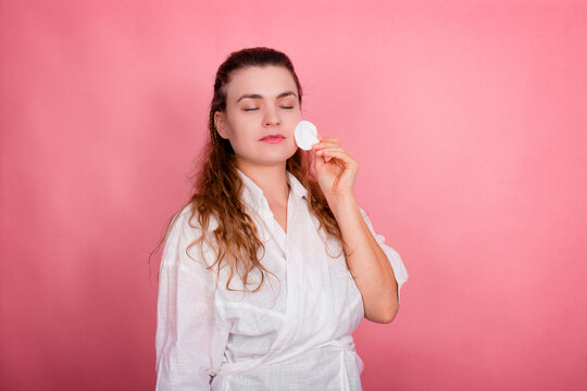 Beautiful woman with her skin care routine, spa day, skin treatment, natural beauty days, botox