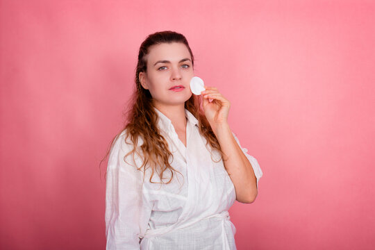 Beautiful woman with her skin care routine, spa day, skin treatment, natural beauty days, botox