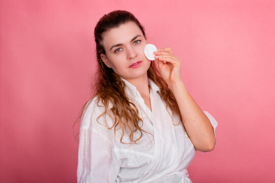 Beautiful woman with her skin care routine, spa day, skin treatment, natural beauty days, botox
