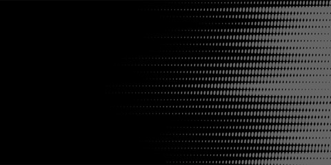 Dots Background. Vintage Gradient Backdrop. Points Pattern. Modern Overlay. Vector illustration