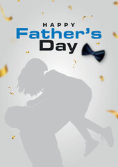 Happy father's day social media post