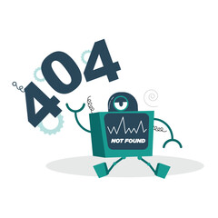 Page Not Found 404 on website. 