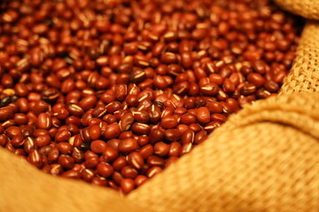 Close-up of red bean