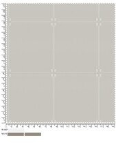Technical Fabric Sample with Grid Pattern and Measurement Markings for Warp and Weft