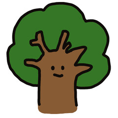 Obraz premium tree character
