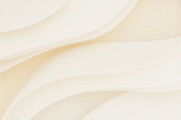 white and beige abstract background with wavy lines