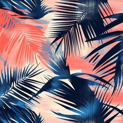palm trees background By Generated AI