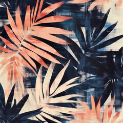 seamless pattern with feathers By Generated AI