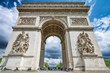 Fototapeta premium Arc de Triomphe Detail