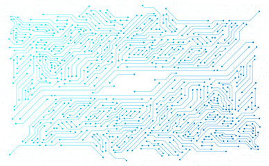 Circuit board technology pattern isolated on transparent background. Electronic circuit board hi tech connection system. Motherboard Digital Chip
