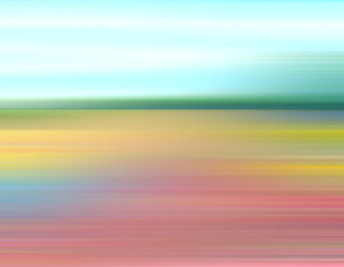 Abstract colorful flower garden blur background