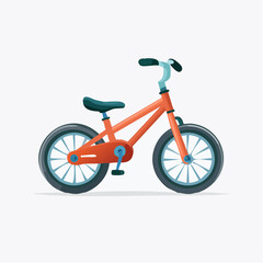 Fototapeta premium 幼児用自転車のベクター素材
