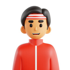 Athlete 3D Icon
