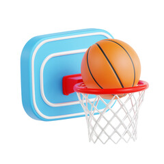 Basketball 3D Icon