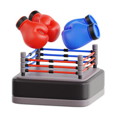 Boxing 3D Icon