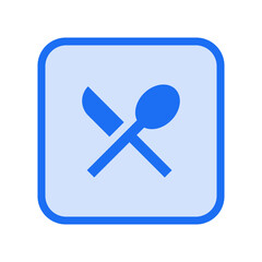 Obraz premium Restaurant Menu Icon