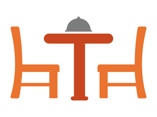 restaurant dining table and chairs