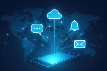 Global communication network smartphone technology