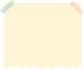 메모지 일러스트