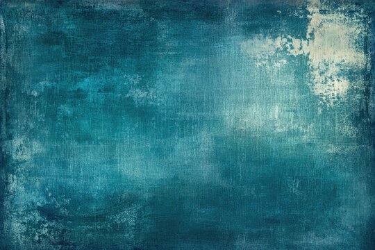 Textured teal background with muted light - Powered by Adobe