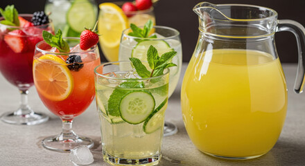 Refreshing Infused Water & Cold Beverage Recipes Summer Drink Ideas