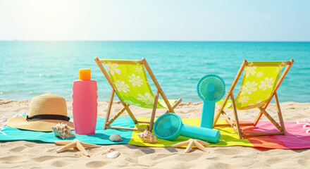Summer Beach Essentials Sun Protection, Relaxation, and Fun in the Sun