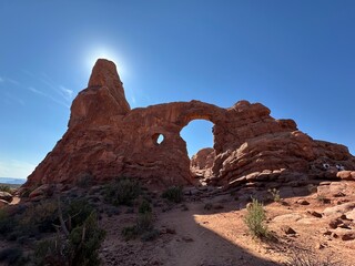 Turret Arch at Arches National Park © Dan Howell