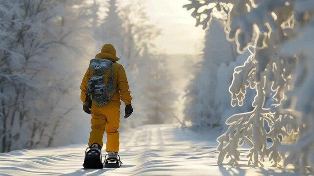 Snowshoeing 4K Videos