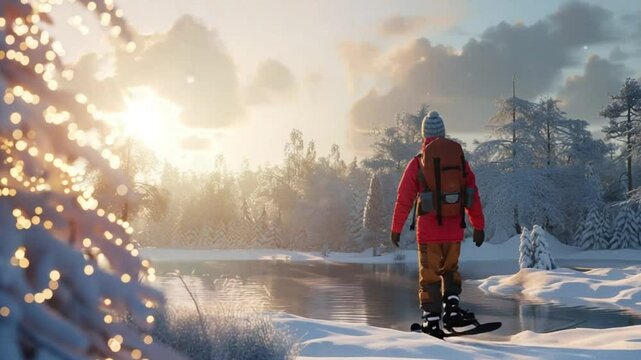 Snowshoeing 4K Videos