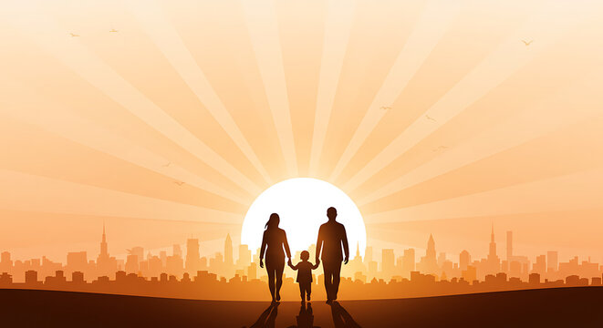 World Day Against Trafficking in Persons A Family's Journey Towards Freedom and a Brighter Future, Hope for a World Without Exploitation - Powered by Adobe