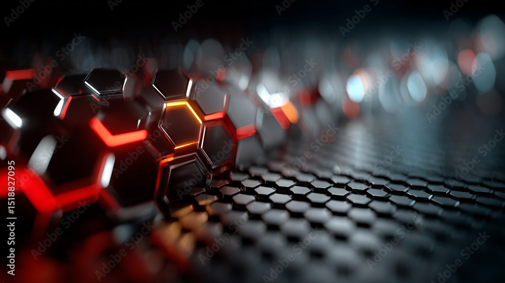 Poster ultra futuristic abstract digital background featuring dynamic tech elements, glowing lines, and int
